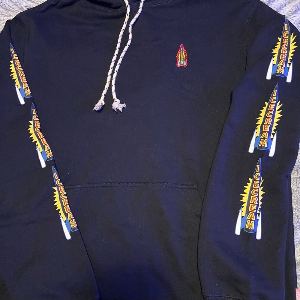 NEW Billionaire Boys Club Ice Cream Rocket Hoodie size XL